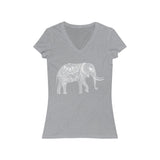 Elephant Mandela Jersey Short Sleeve V-Neck Tee