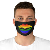 Rainbow Lips Face Mask