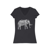 Elephant Mandela Jersey Short Sleeve V-Neck Tee